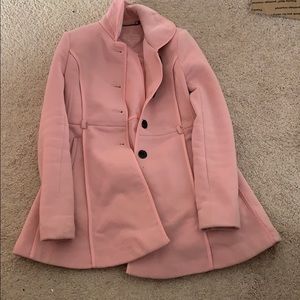 Pink “pea jacket”